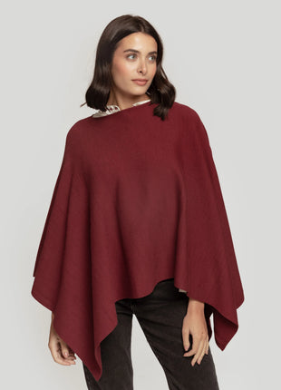 Poncho punto varios colores